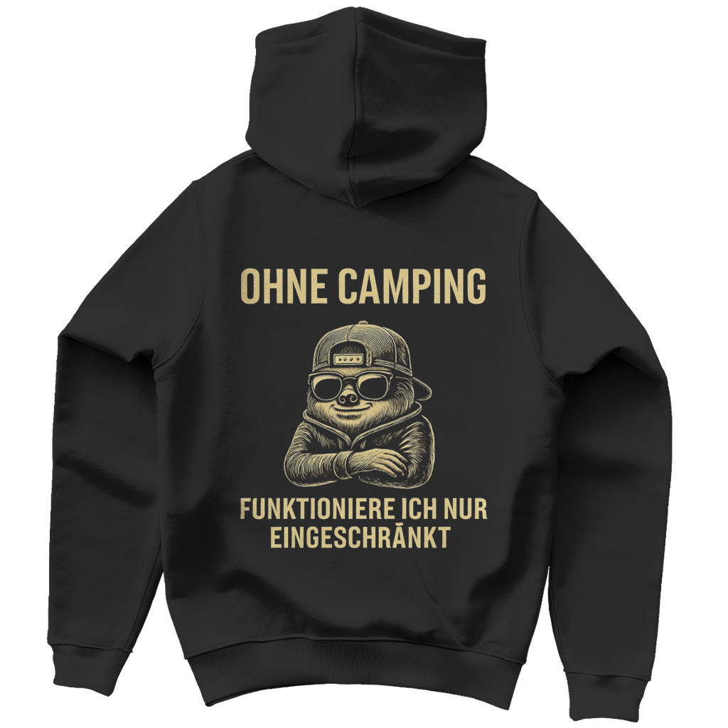 Funktioniere ich nur eingeschränkt - Rückendruck || Premium Hoodie unisex