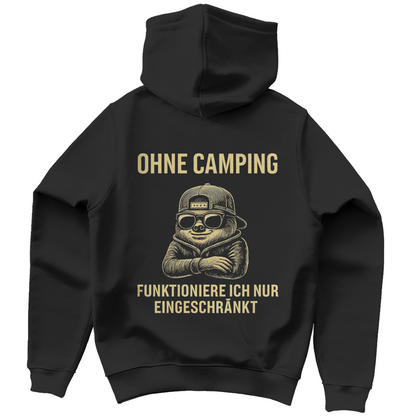Funktioniere ich nur eingeschränkt - Rückendruck || Premium Hoodie unisex
