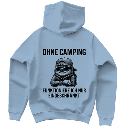 Funktioniere ich nur eingeschränkt - Rückendruck || Premium Hoodie unisex