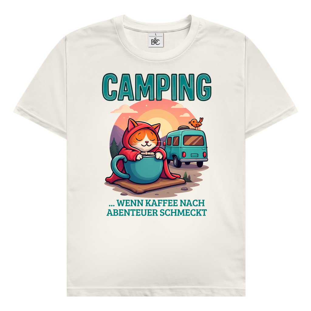 ... wenn Kaffee nach Abenteuer schmeckt || Premium Shirt unisex