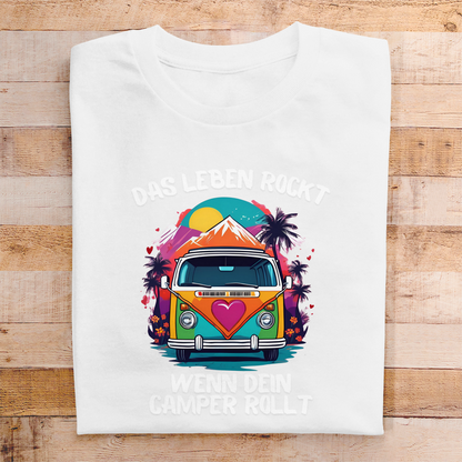 Das Leben rockt || Premium Shirt unisex