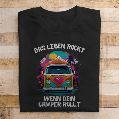 Das Leben rockt || Premium Shirt unisex
