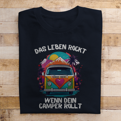 Das Leben rockt || Premium Shirt unisex