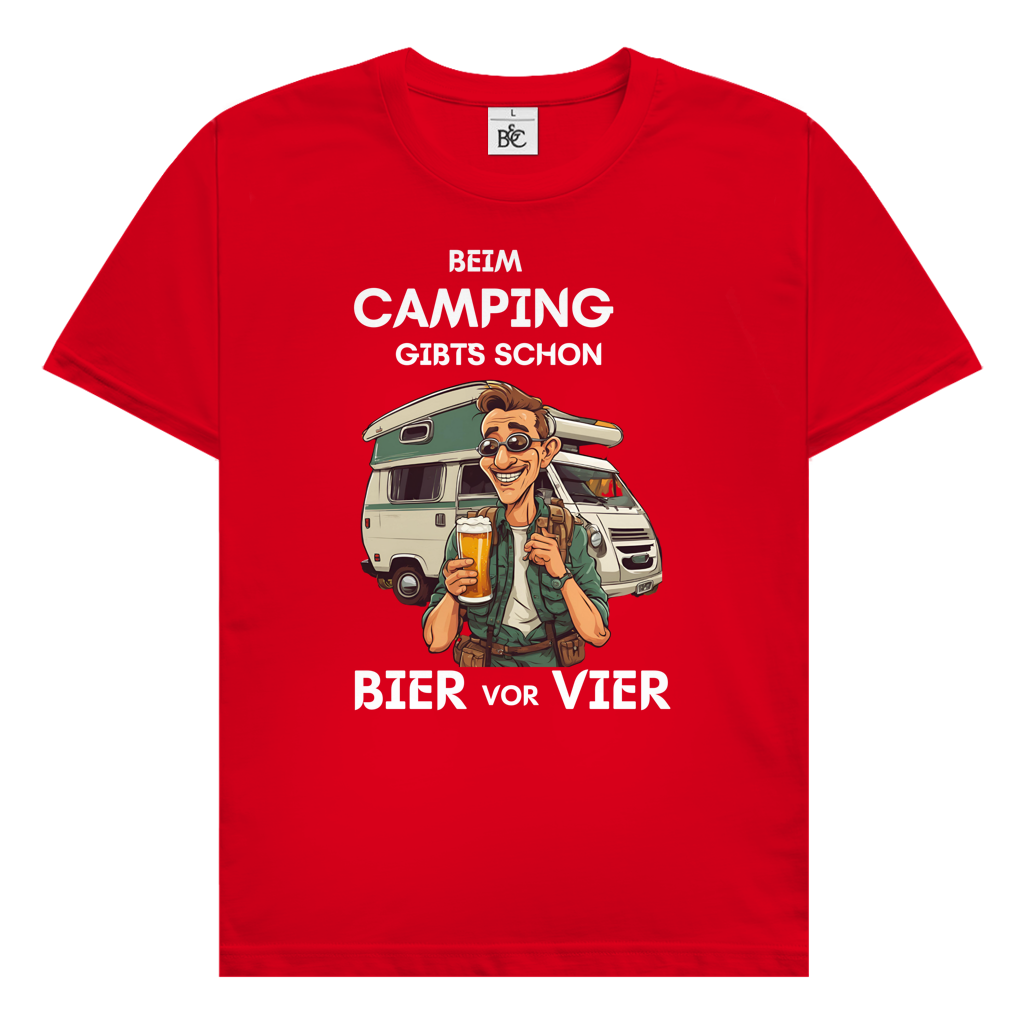 Herren T-Shirt Bier vor Vier Van || Premium Hoodie unisex