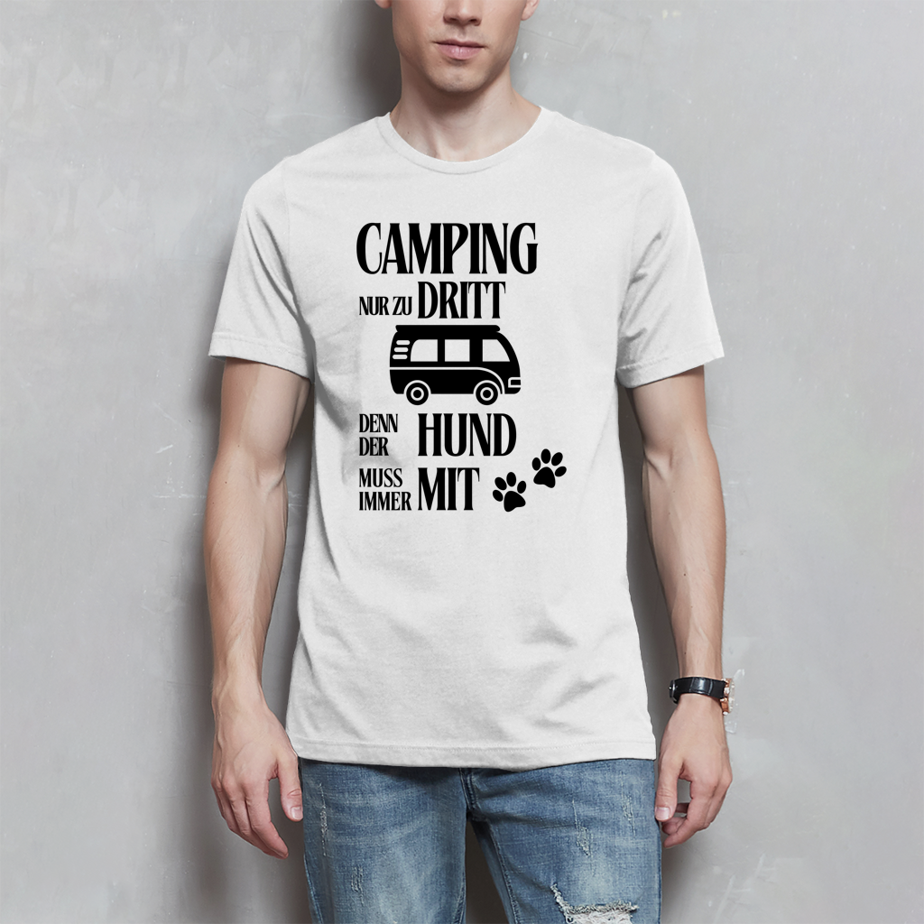 Camping nur zu Dritt - Van || Premium Shirt unisex