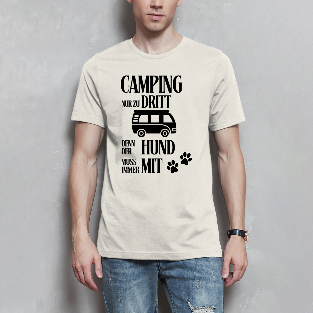 Camping nur zu Dritt - Van || Premium Shirt unisex