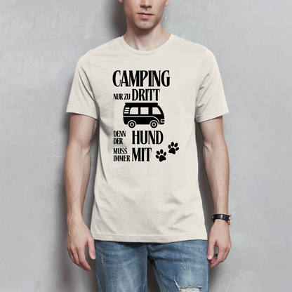 Camping nur zu Dritt - Van || Premium Shirt unisex