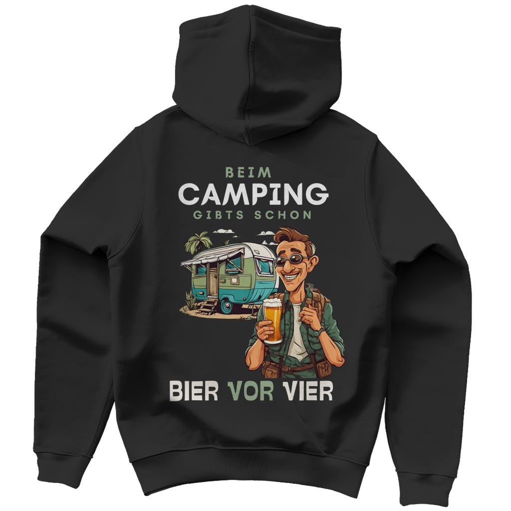 Bier vor Vier - WoWa- Rückendruck || Premium Hoodie unisex