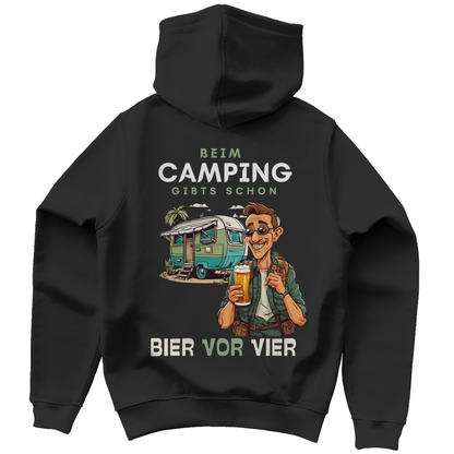 Bier vor Vier - WoWa- Rückendruck || Premium Hoodie unisex