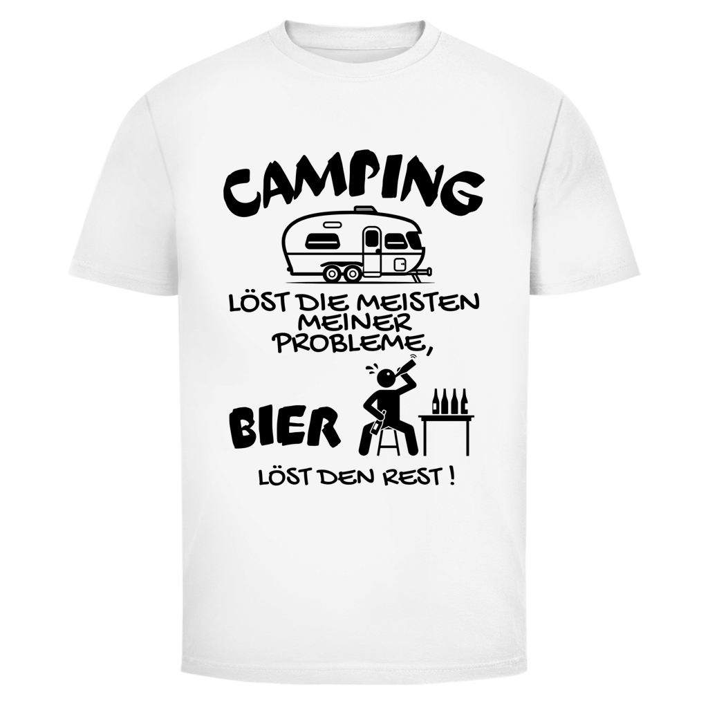 Bier löst Probleme || Premium  T-Shirt unisex