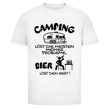 Bier löst Probleme || Premium  T-Shirt unisex