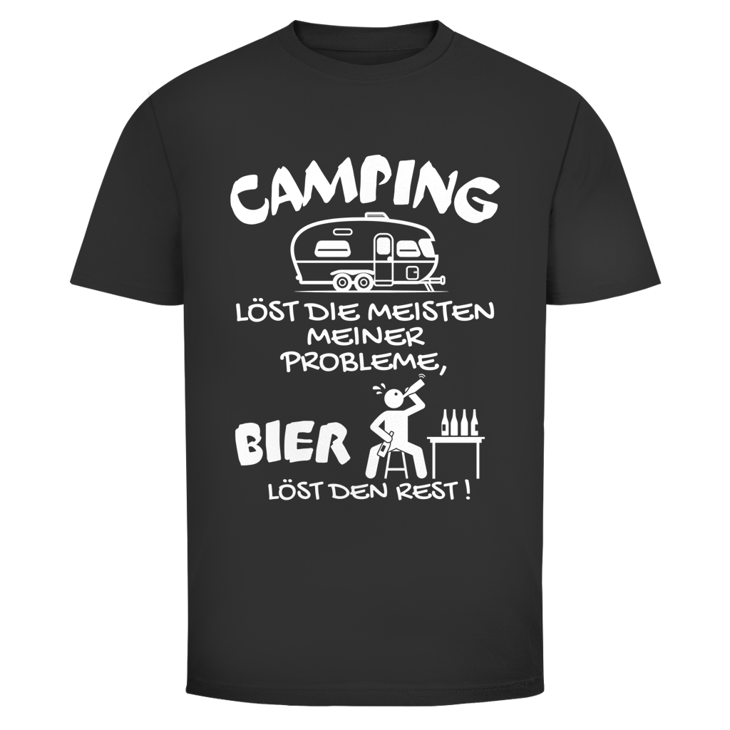 Bier löst Probleme || Premium  T-Shirt unisex