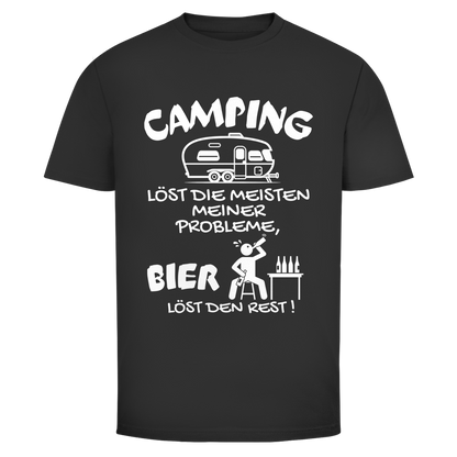 Bier löst Probleme || Premium  T-Shirt unisex