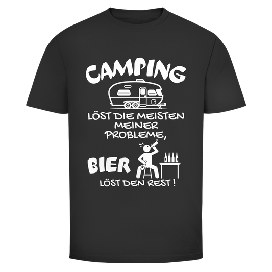 Bier löst Probleme || Premium  T-Shirt unisex