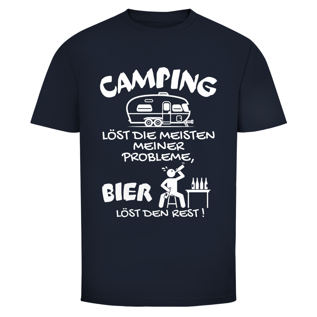Bier löst Probleme || Premium  T-Shirt unisex