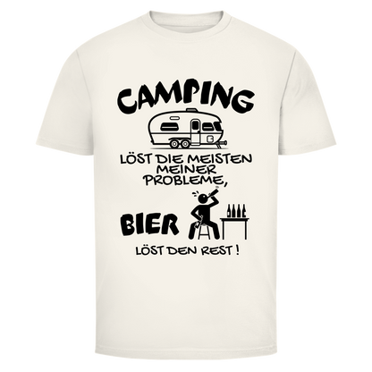 Bier löst Probleme || Premium  T-Shirt unisex
