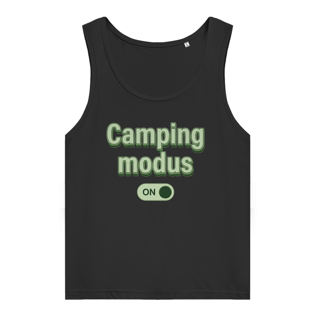 Damen Premium Organic Tank Top Campingmodus