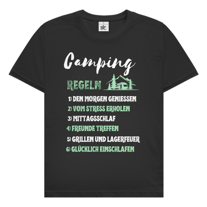 Campingregeln - || Premium Shirt unisex