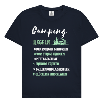 Campingregeln - || Premium Shirt unisex