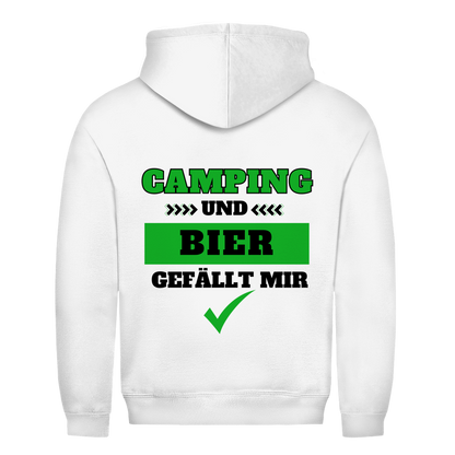 Bier -  Gefällt mir -Rückendruck || Premium Hoodie unisex