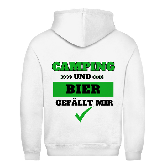 Bier -  Gefällt mir -Rückendruck || Premium Hoodie unisex
