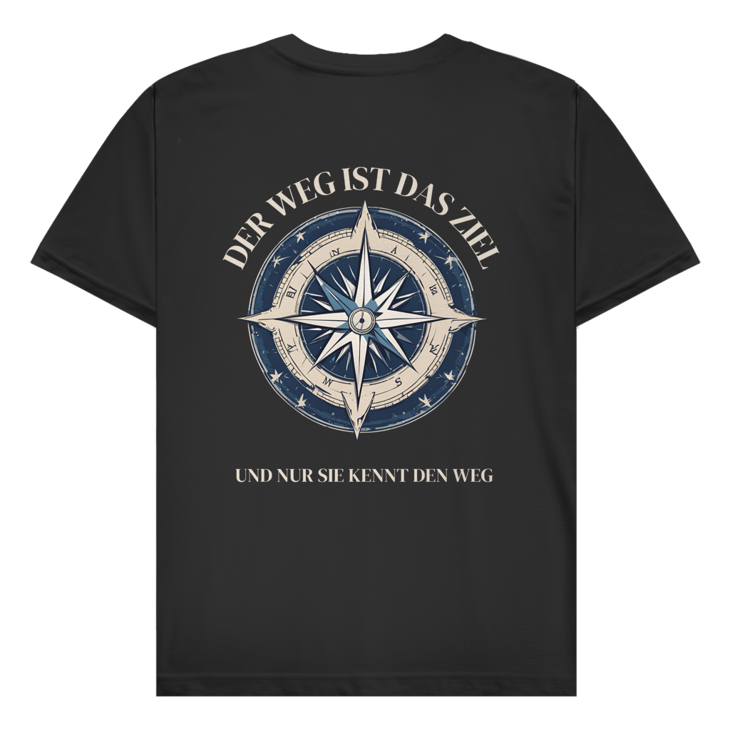 Nur sie kenn den Weg - Rückendruck || Premium Shirt unisex