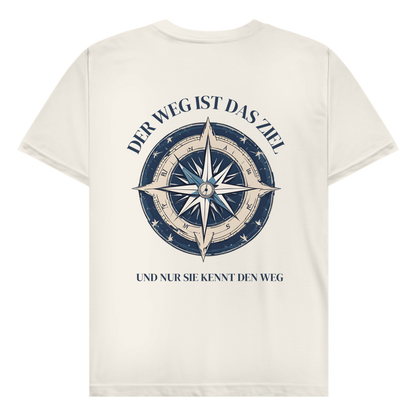 Nur sie kenn den Weg - Rückendruck || Premium Shirt unisex