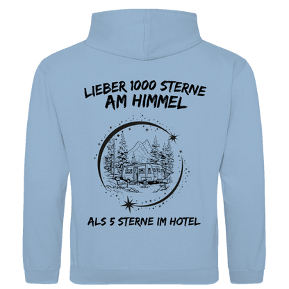 Lieber 1000 Sterne am Himmel || Premium Hoodie unisex