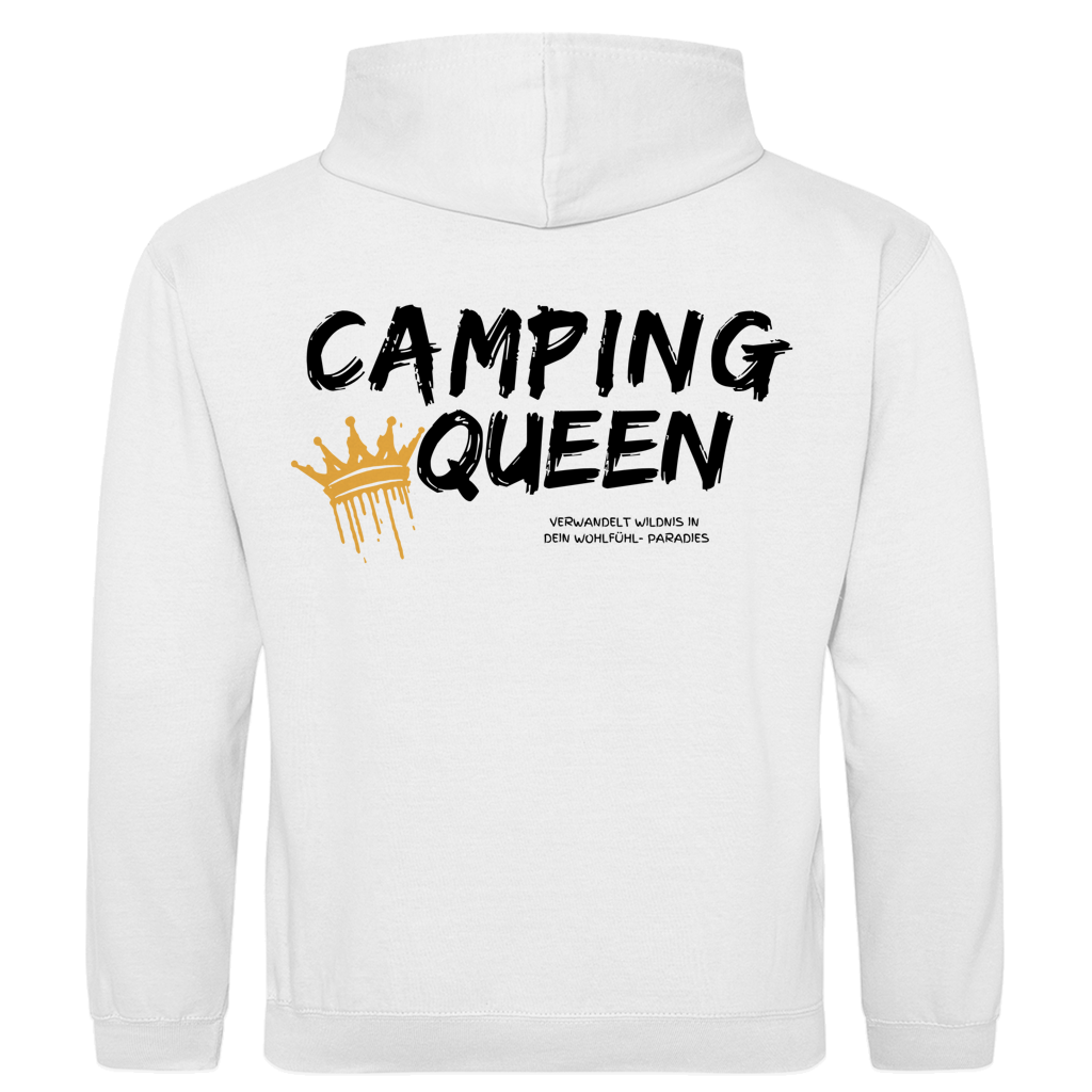 Camping Queen - Rückendruck || Premium Hoodie unisex