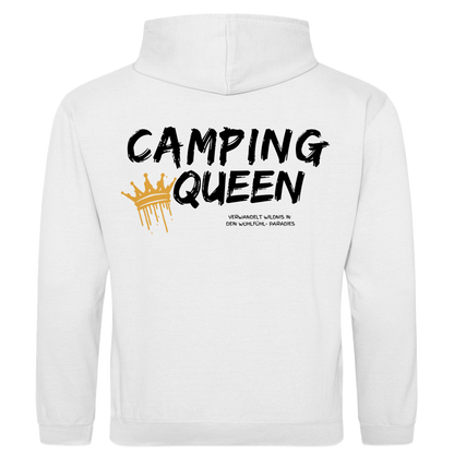 Camping Queen - Rückendruck || Premium Hoodie unisex