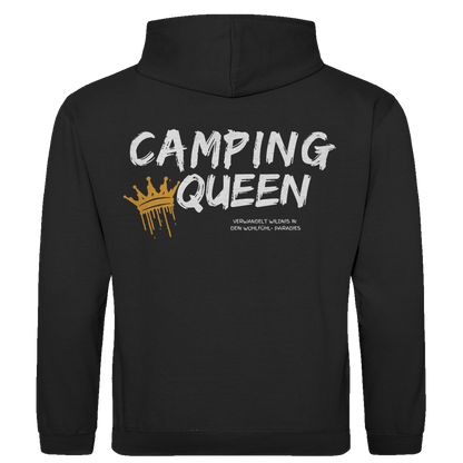 Camping Queen - Rückendruck || Premium Hoodie unisex