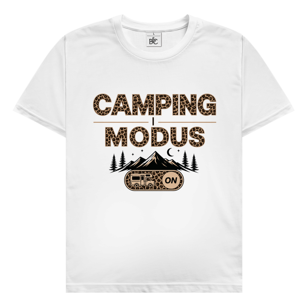 Campingmodus Tiger || Premium Shirt unisex