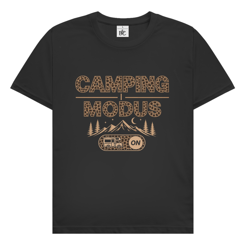 Campingmodus Tiger || Premium Shirt unisex