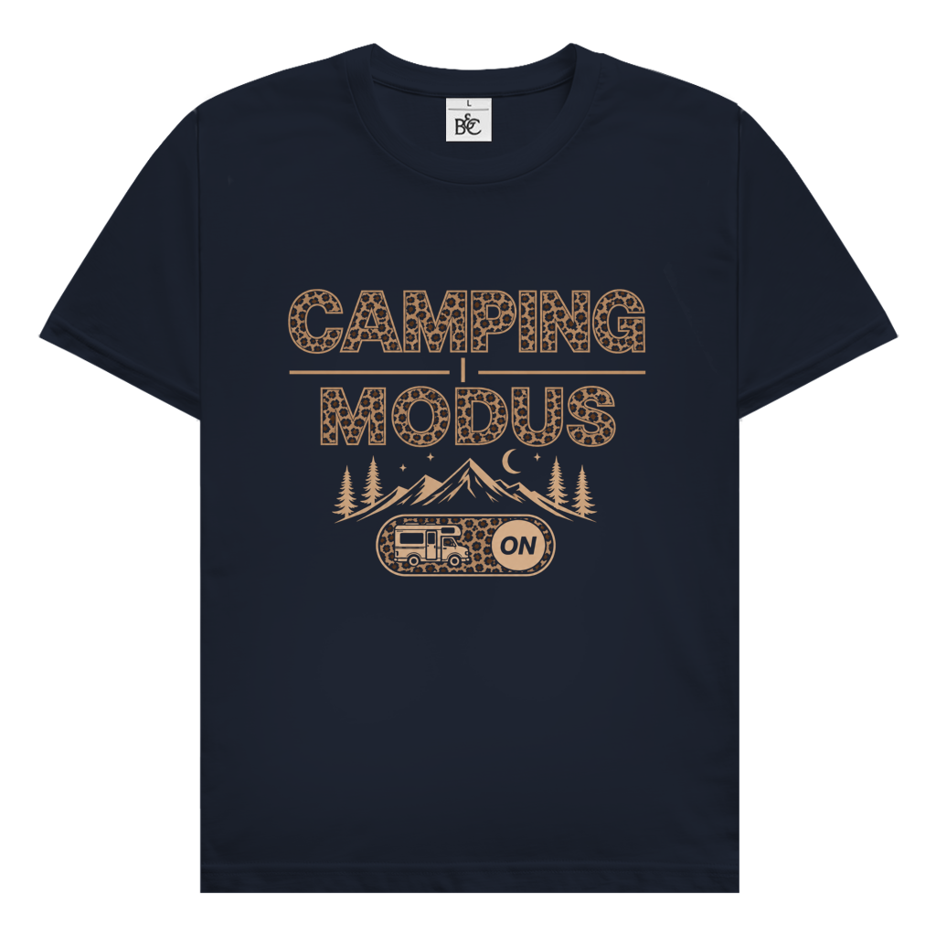 Campingmodus Tiger || Premium Shirt unisex