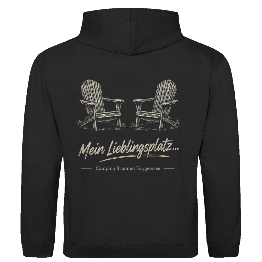 Mein Lieblingsplatz - Rückendruck || Premium Hoodie unisex