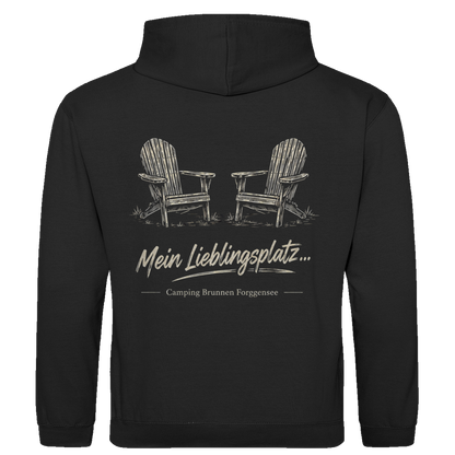 Mein Lieblingsplatz - Rückendruck || Premium Hoodie unisex