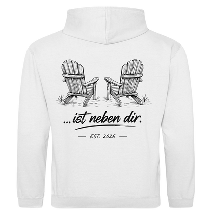 Ist neben dir - Rückendruck || Premiumhoodie unisex
