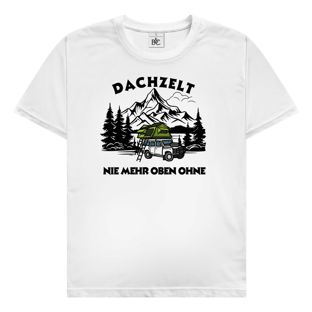 Herren T-Shirt Dachzelt