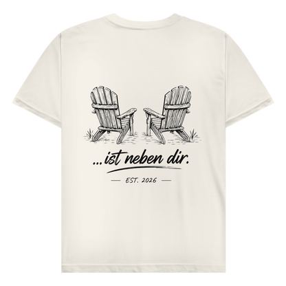 Ist neben dir - Rückendruck | Premium Shirt unisex
