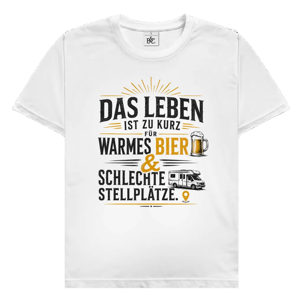 Das Leben ist zu kurz | Premium Shirt unisex