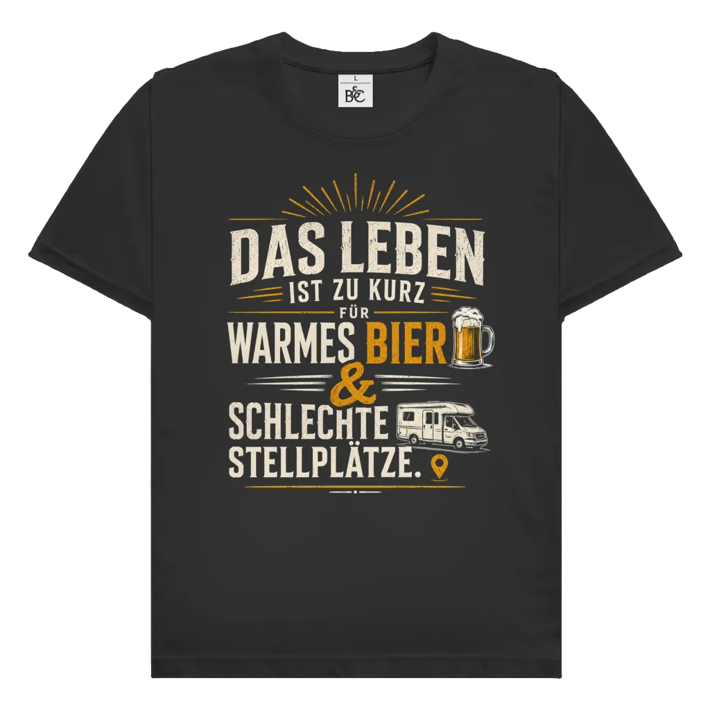 Das Leben ist zu kurz | Premium Shirt unisex