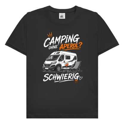 Camping ohne Aperol (V) Premium Shirt unisex