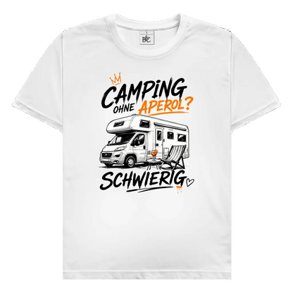 Camping ohne Aperol (A) | Premium Shirt unisex