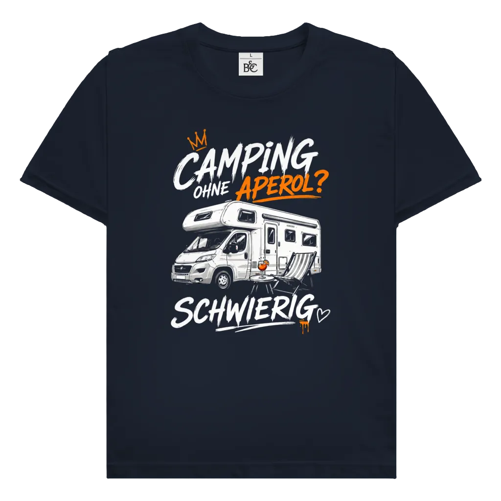 Camping ohne Aperol (A) | Premium Shirt unisex