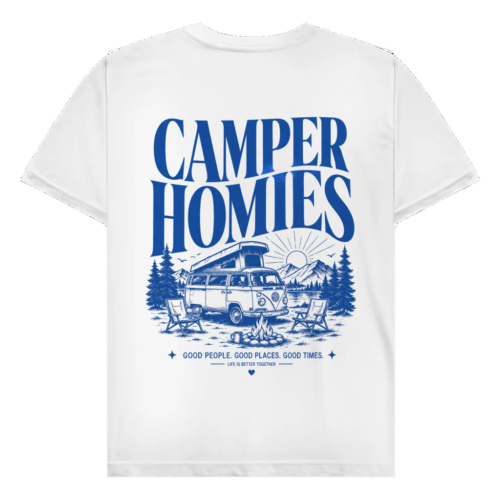 Camper Homies - Rückendruck | Premium Shirt unisex