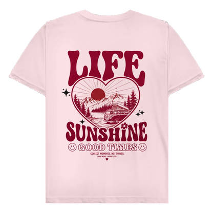 Life Sunshine - Rückendruck | Premium Shirt unisex