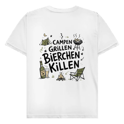 Bierchen Killen - Rückendruck | Premium Shirt unisex