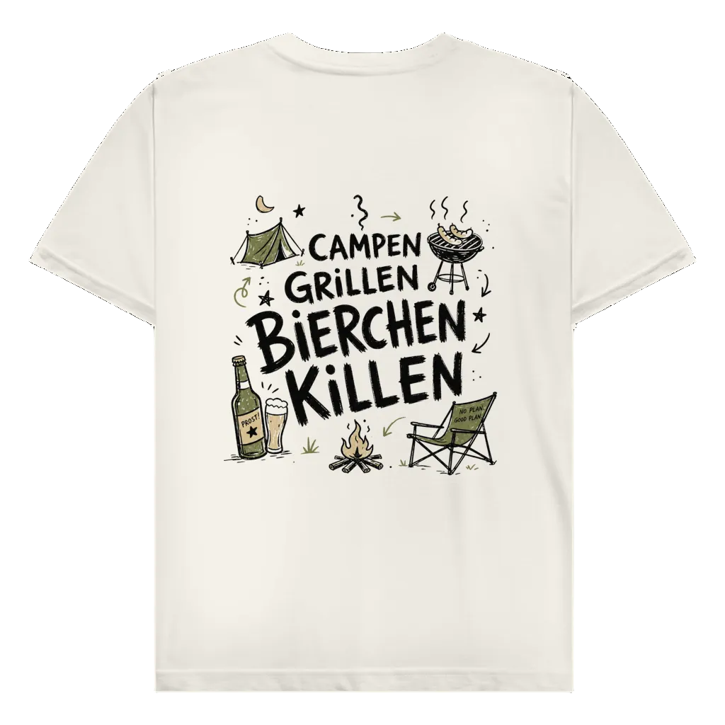 Bierchen Killen - Rückendruck | Premium Shirt unisex