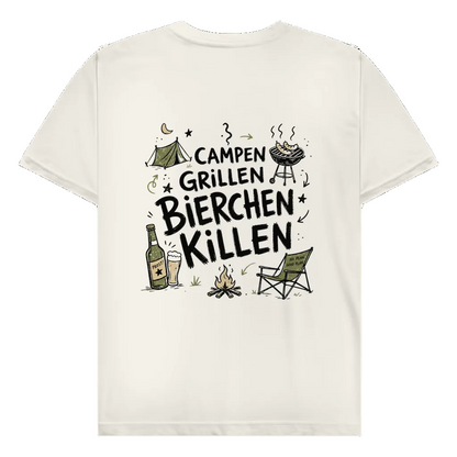 Bierchen Killen - Rückendruck | Premium Shirt unisex