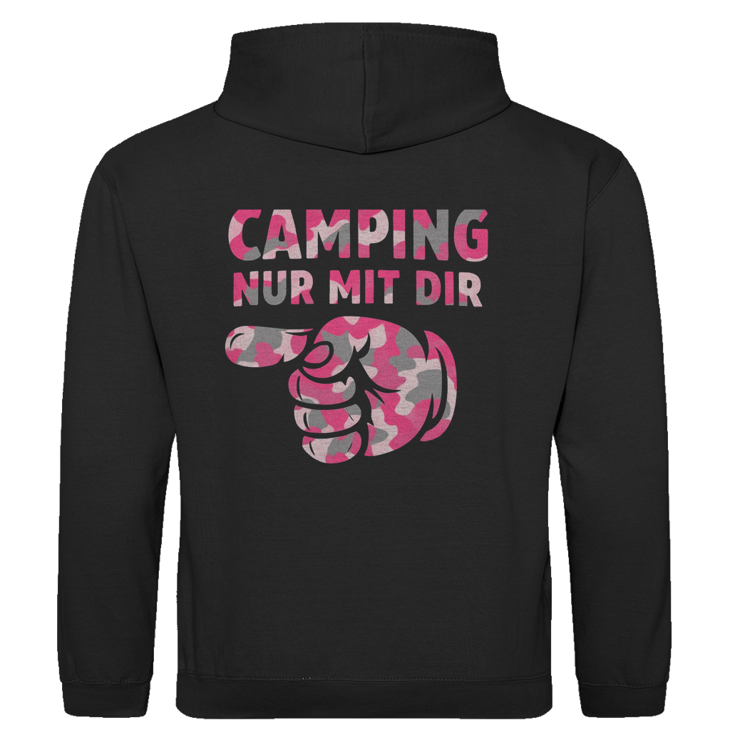 Herren Hoodie Nur mit dir -rosa || Premium Hoodie unisex